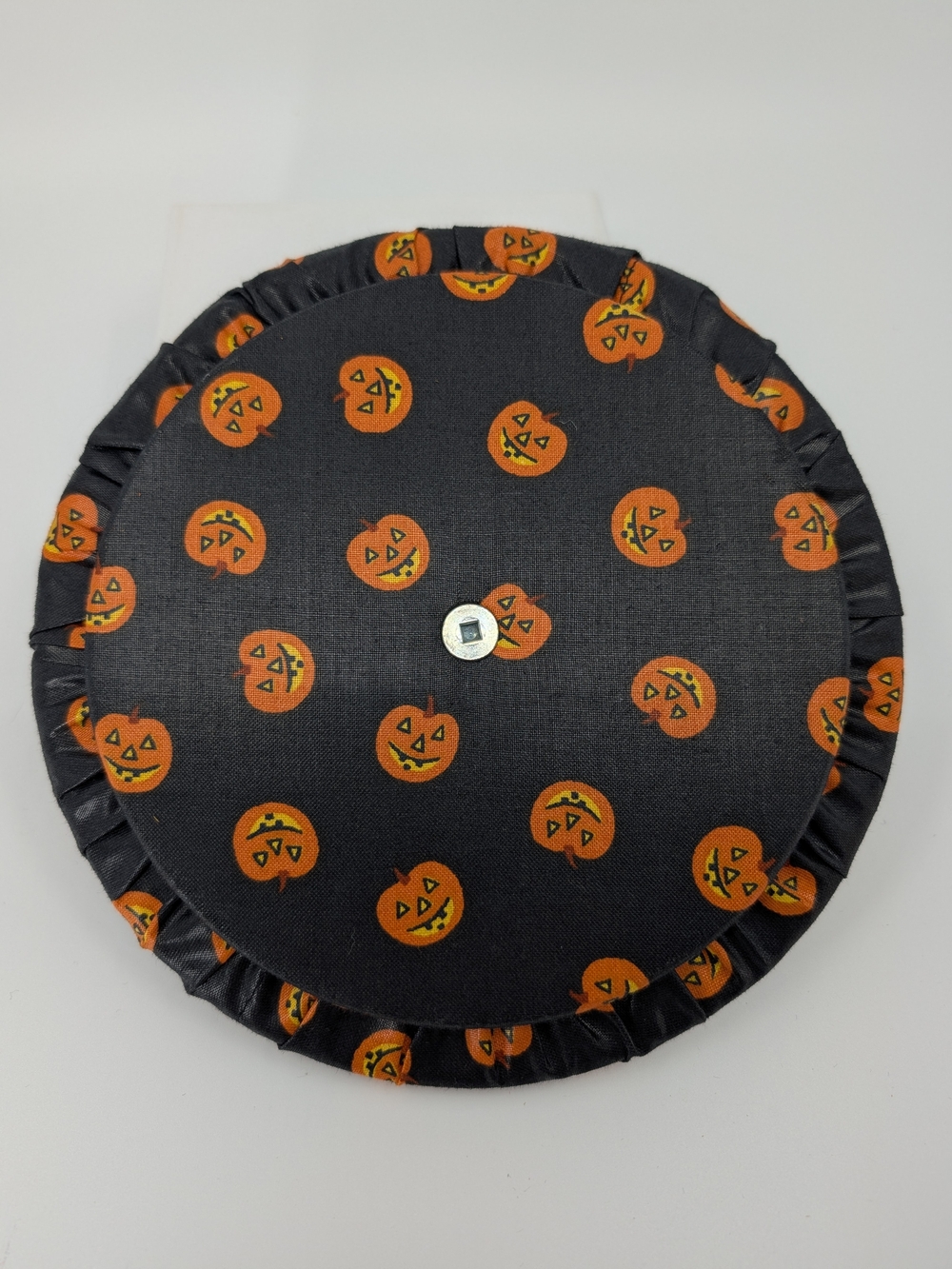 Longaberger Small Pumpkin Basket/Stem Lid/Protector/Jack-O'-Lantern Liner, 16012 - Picture 11 of 12